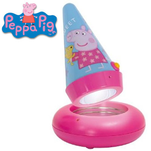 Peppa Pig Go Glow Night Light, Torch & Projector