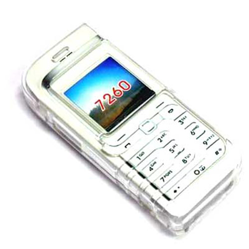 Nokia 7260 Crystal Hard Case with Screen Protection