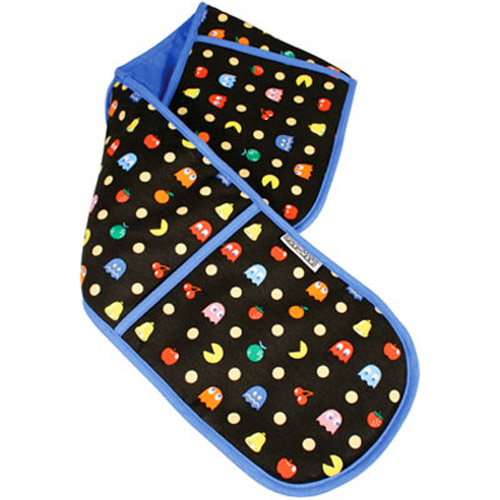 Novelty Retro 80's Pacman Double Mitt Oven Glove