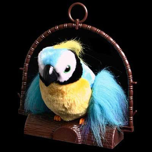 Polly the Insulting Parrot - Motion Activated Talking/Swearing