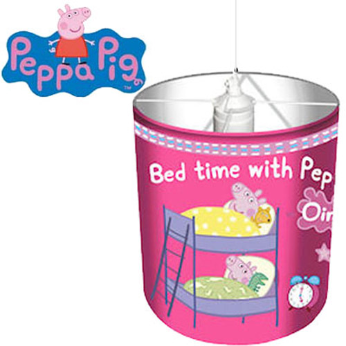 Peppa Pig Fabric Pendant Light Shade