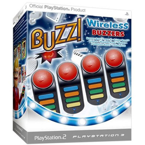 Sony PS3 Wireless Buzzer Remotes - 4 Pack