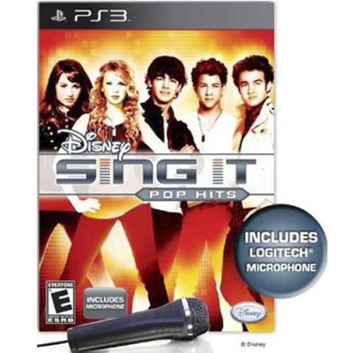 Sony PS3 Disney Game - Sing It Pop Hits with Microphone