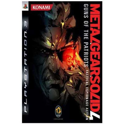 PS3 Game: Metal Gear Solid 4: Guns Of The Patriots