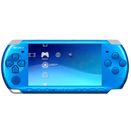 Sony PSP 3000 Slim & Lite  Console - Blue Solus