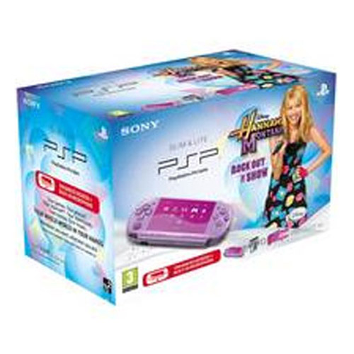Sony PSP 3000 Slim & Lite Console Hannah Montana - Lilac