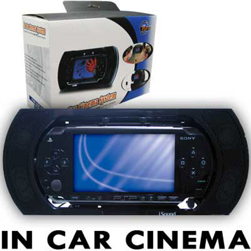 Amazing In-car Cinema System for PSP