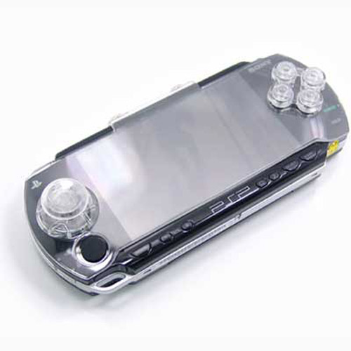Sony PSP Crystal Hard Cover Shield with Joy Stick