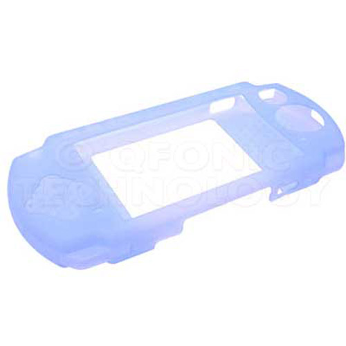 Silicone Skin Case for Sony PSP Slim and Lite - Blue