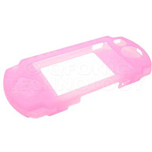 Silicone Skin Case for Sony PSP Slim and Lite - Pink