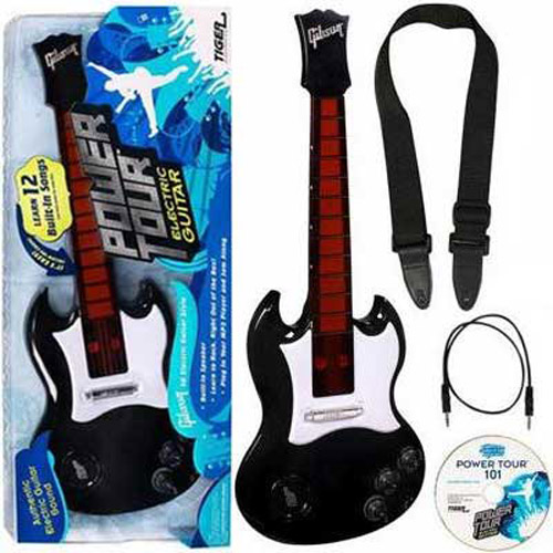 Power Tour Electric Guitar with DVD, Speaker and 12 Songs Black