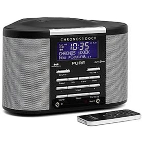 Chronos DAB / FM Radio iDock 60908 - Black - Refurbished