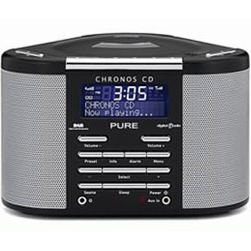 Chronos DAB / FM Radio CD Player 60914 - Black - Refurbished