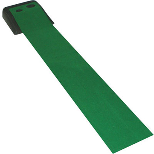 Golfing Practice Mat With 2 Holes - 2.1 Meters Long