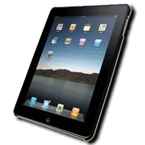 PVC Hard Case for Apple iPad - Black