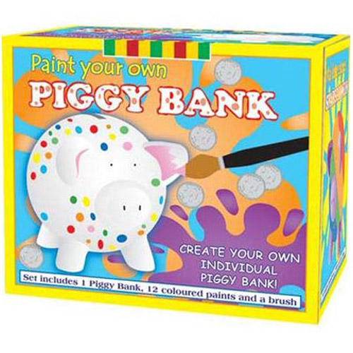Paint Your Own Piggy Bank