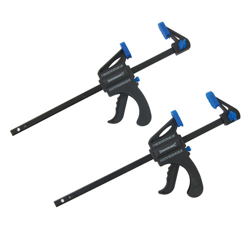 6Inch 150mm Heavy Duty Quick Release Hand Ratchet Bar Clamps