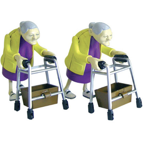 Wind Ups- Racing Grannies