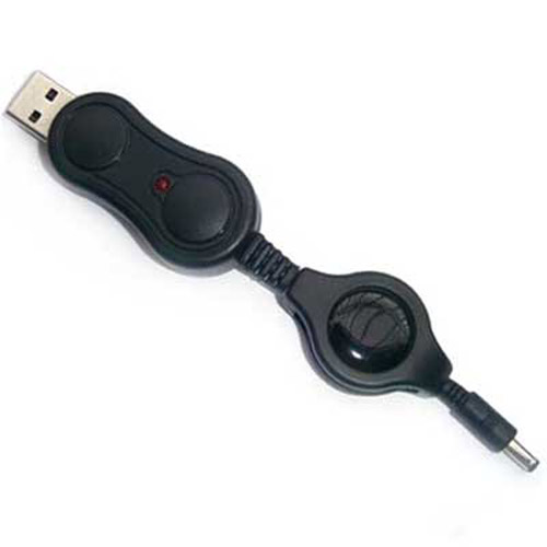 Rapid USB Retractable Charger for Nokia Mobile Phones (Small Pin