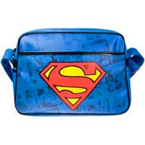 Superman Retro Bag - Electric Blue