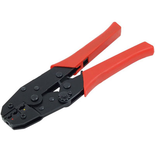 Electricians Ratchet Crimping Pliers For Insulated Terminals