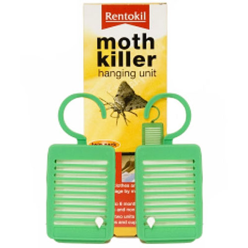 Twin Pack Of Rentokil Moth/Insect Killer Hanging Units