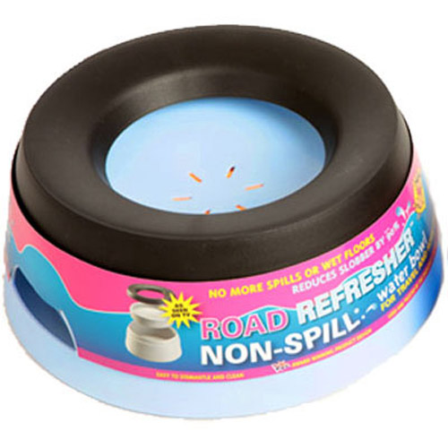 Road Refresher the Non Spill Travel Water Bowl Small - Blue