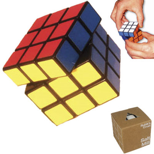Rubik's Classic Salt Mill