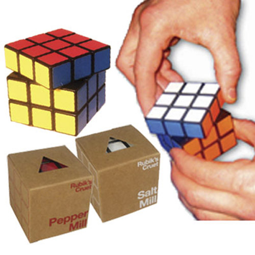Rubik's Classic Salt & Peppar Mill