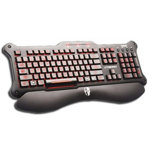 Saitek Cyborg V.5 USB Gaming Keyboard - Black/Red