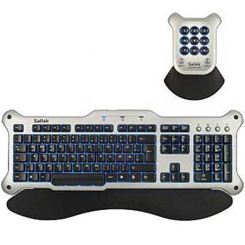 Saitek Illuminated Gaming Keyboard USB PC & Command Pad