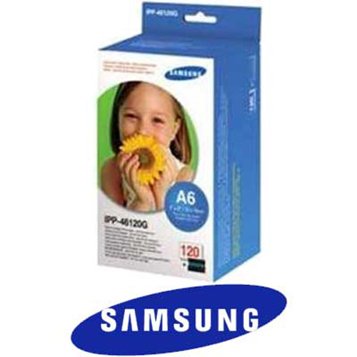 Samsung Ink Ribbon and 120 Sheets Photo Paper