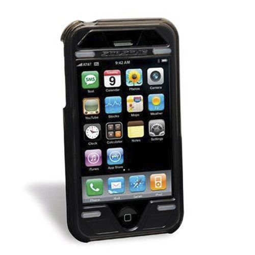 Scosche kickBACK Case for iPhone 3G S / 3G - Smoke