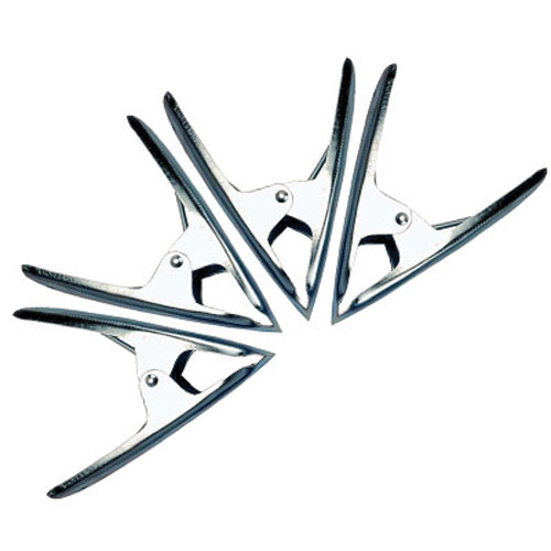 4 Pack Of Versatile Spring Clamps For Securing Tarps, Canvas Etc