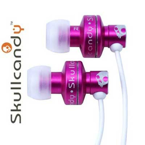 Skullcandy Full Metal Jacket Earphones - Pink
