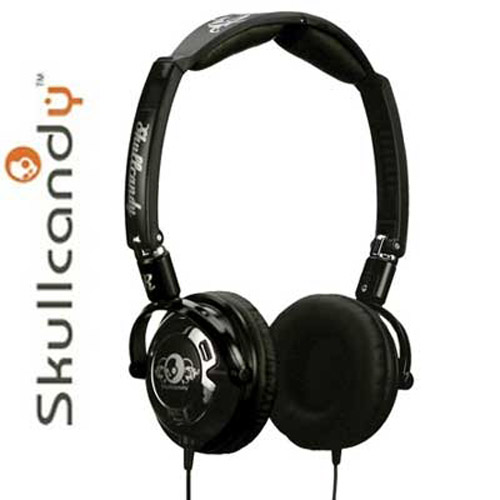Skullcandy Lowrider Headphones - Black Chrome