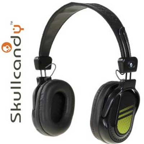 Skullcandy Double Agent Headphones Black/Green