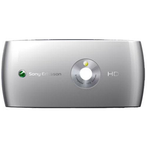 Sony Ericsson Vivaz Original Battery Cover - Silver