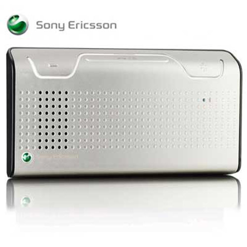 Sony Ericsson HCB-108 Bluetooth Car Kit Speakerphone - Silver