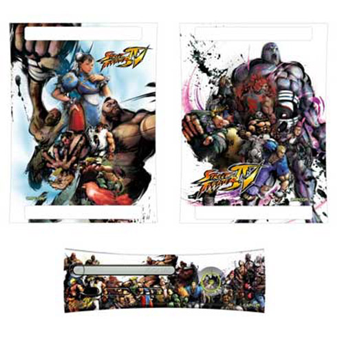  Skinz  on Street Fighter Iv Faceplate   Console Skinz For Xbox 360   V 2