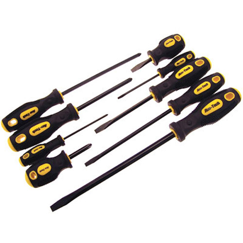 9 Pc Soft Grip Handle Screwdrivers - 4 Phillips & 5 Slotted
