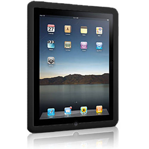 Silicone Skin Case for Apple iPad - Black