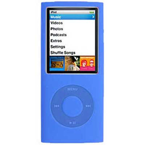Protective Skin Case for iPod Nano 4G - Blue