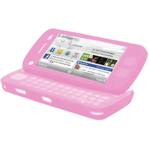 Silicone Skin Case for Nokia N97 - Pink