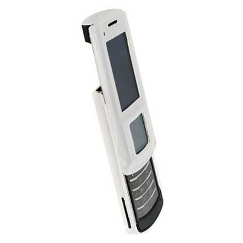 Silicone Skin Case for Samsung U900 - White