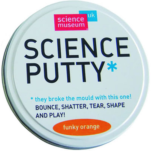 Science Museum - Science Putty - Funky Orange