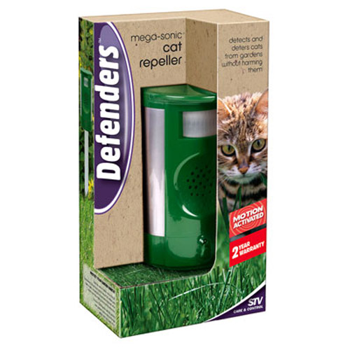 NEW MEGA SONIC CAT REPELLER DETERRENT REPELLENT SCARER eBay