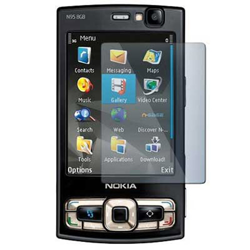 Anti-Scratch LCD Screen Protector For Nokia N95 8GB