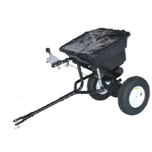 80LB Salt Rock Grit/Fertiliser/Seed Tow Behind Spreader Trailer