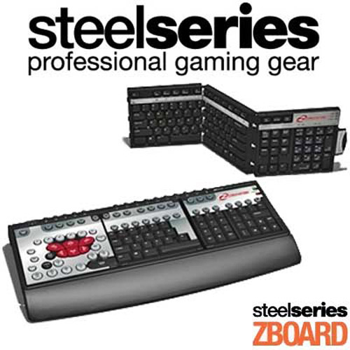 SteelSeries Zboard Gaming Keyboard - Black
